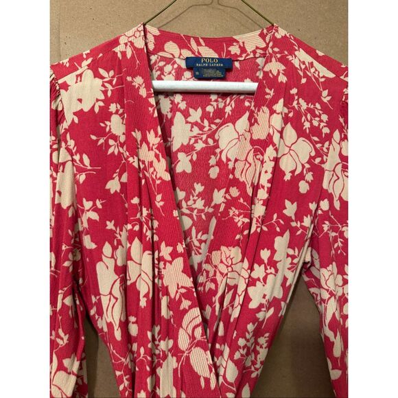 Ralph Lauren Polo Floral Wrap Dress - Picture 7 of 14